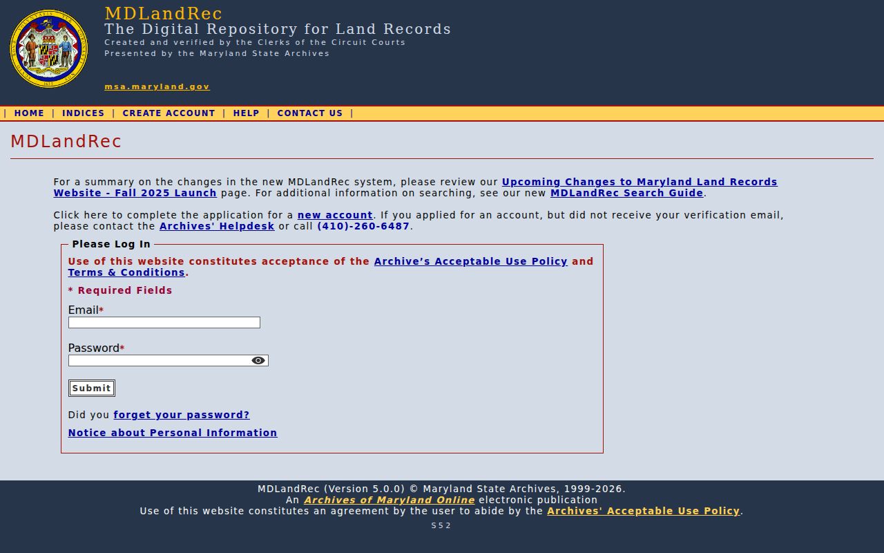Perry Hall people search through the Maryland MDLandRec land record portal